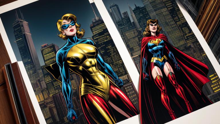 Uncovering the Origin Story of the First-Ever Woman Superhero