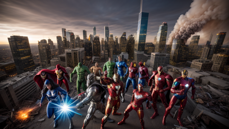 The Ultimate Showdown: Which Superhero Universe Reigns Supreme – DC or Marvel?