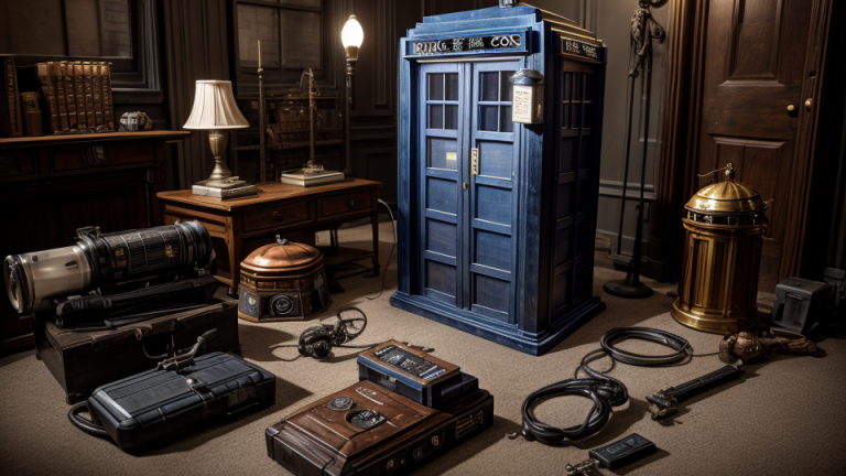 Exploring the Props of Doctor Who: A Comprehensive Look at the Items Carried by the Timeless Character