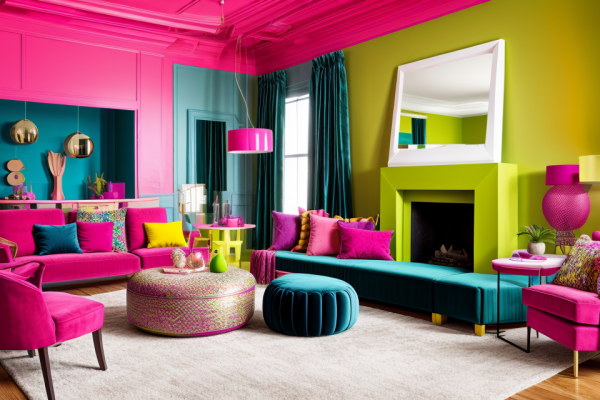 Exploring the Vibrant Color Trends Set to Dominate the Interior Design World in 2024